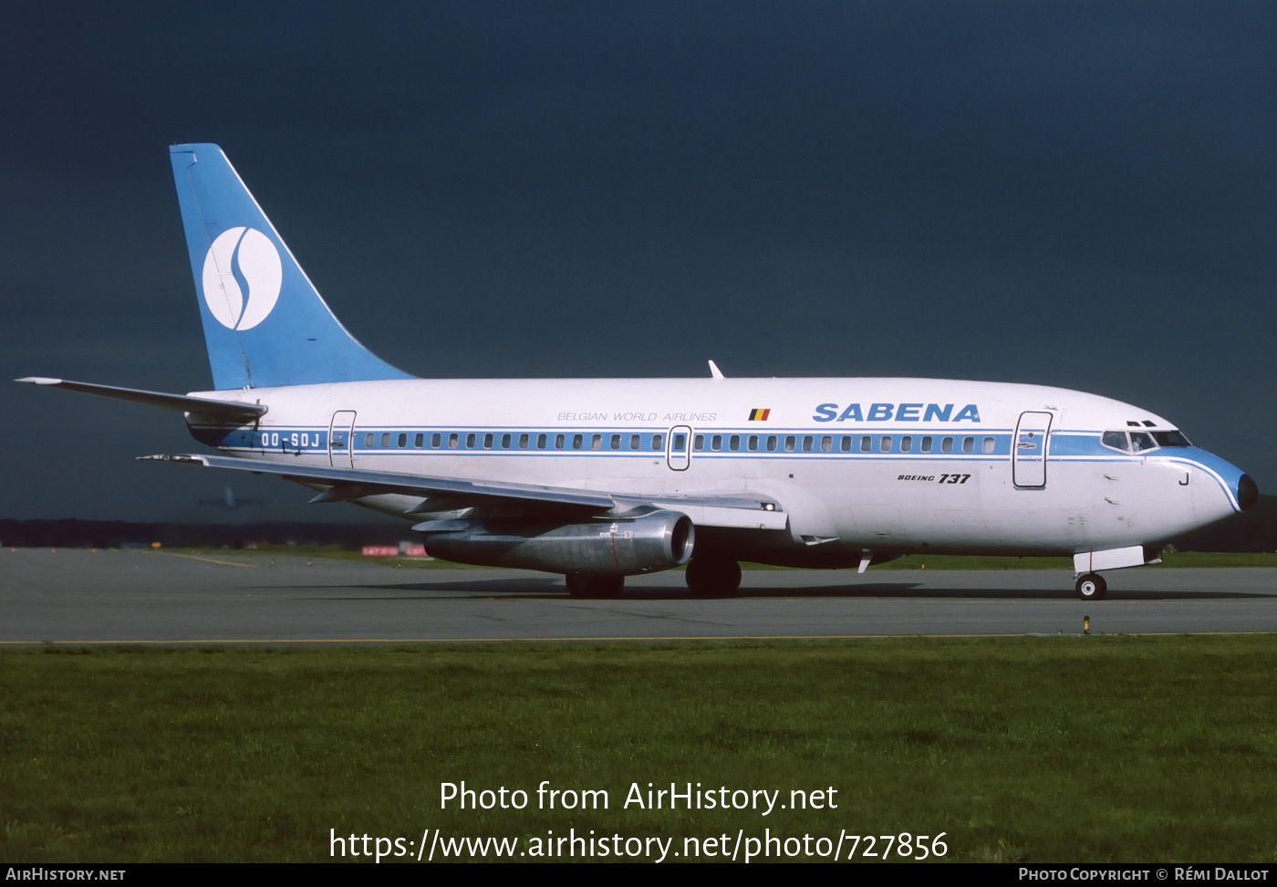 Aircraft Photo of OO-SDJ | Boeing 737-229C/Adv | Sabena | AirHistory.net #727856