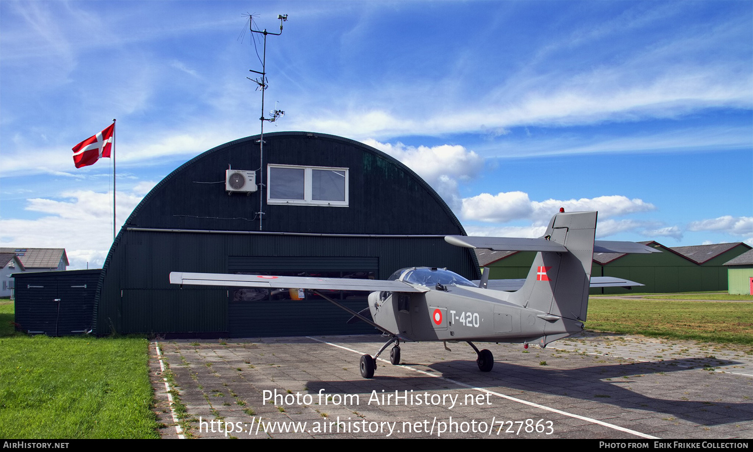 Aircraft Photo of T-420 | Saab T-17 Supporter | Denmark - Air Force | AirHistory.net #727863