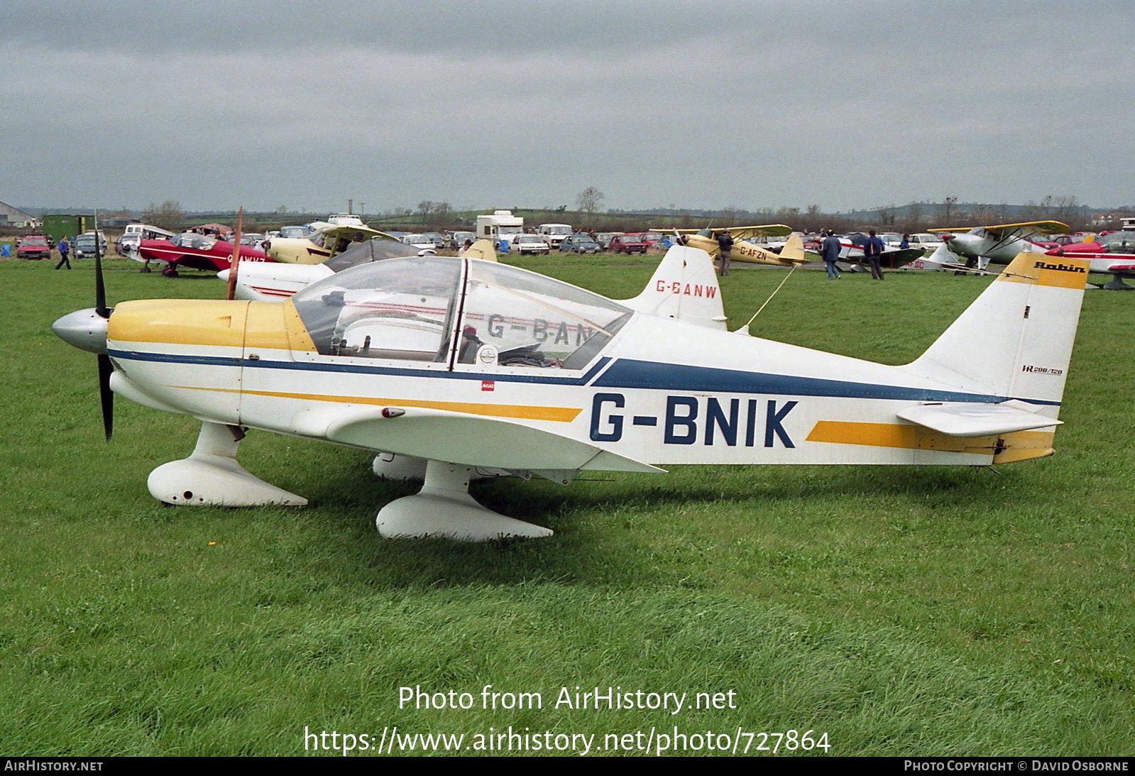 Aircraft Photo of G-BNIK | Robin HR-200-120 (Modified) | AirHistory.net #727864