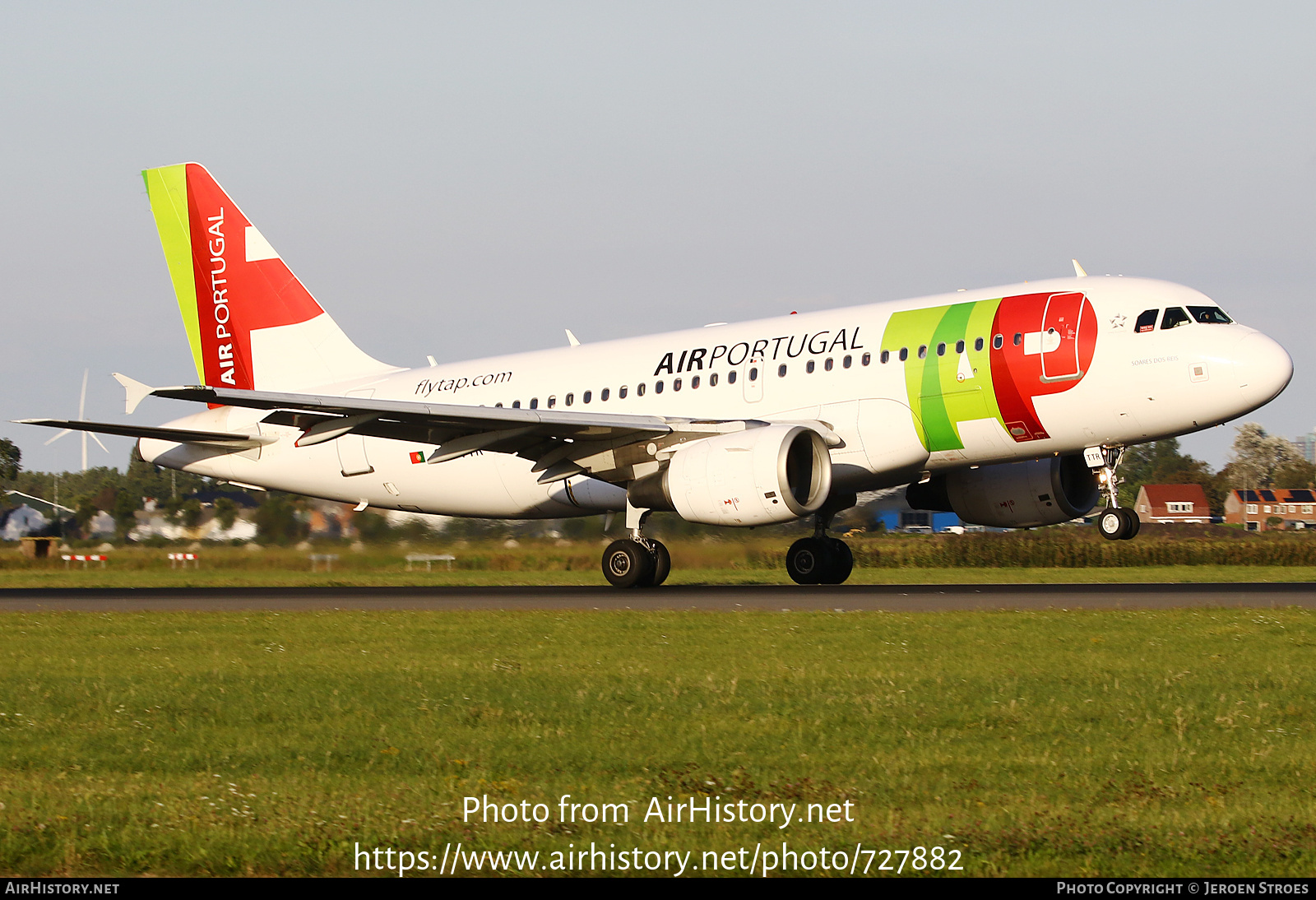 Aircraft Photo of CS-TTR | Airbus A319-112 | TAP Air Portugal | AirHistory.net #727882