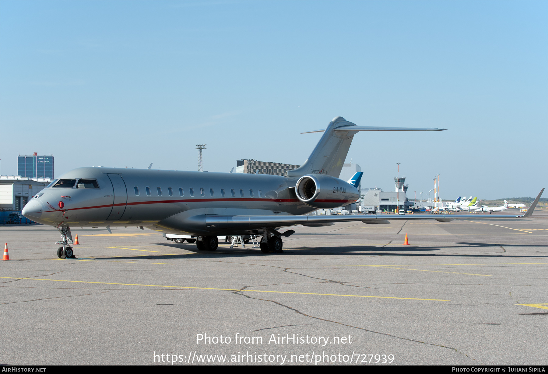 Aircraft Photo of 9H-VJU | Bombardier Global 6000 (BD-700-1A10) | VistaJet | AirHistory.net #727939