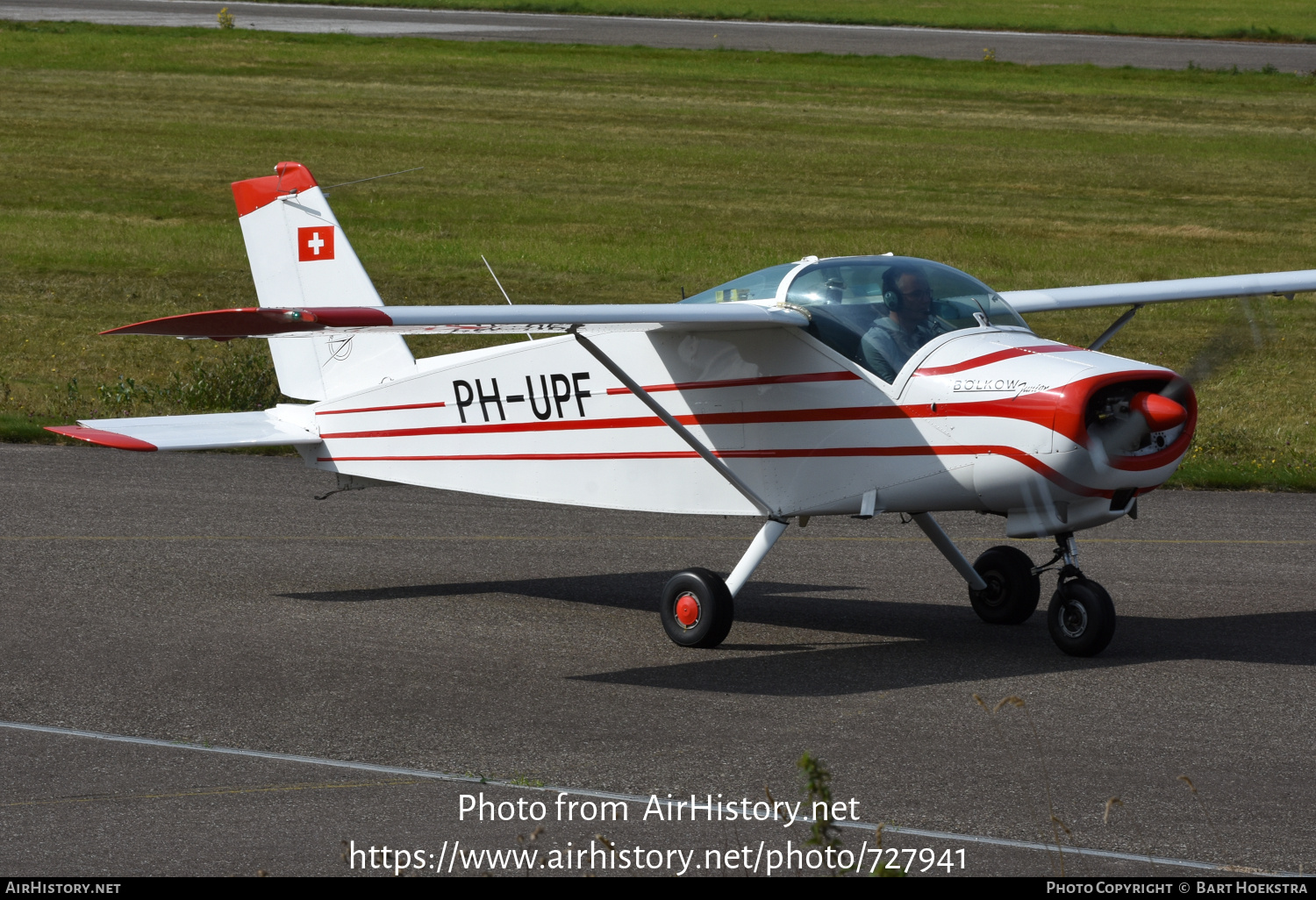 Aircraft Photo of PH-UPF | Bolkow BO-208C Junior | AirHistory.net #727941