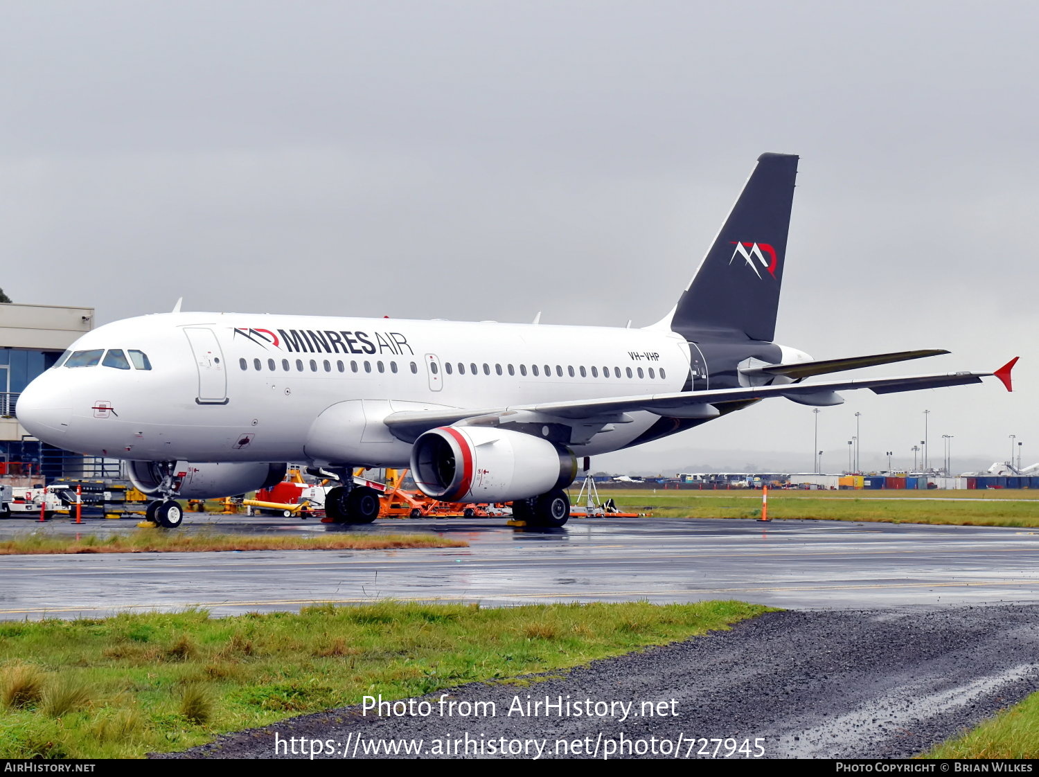 Aircraft Photo of VH-VHP | Airbus A319-132LR | MinRes Air - Mineral Resources | AirHistory.net #727945