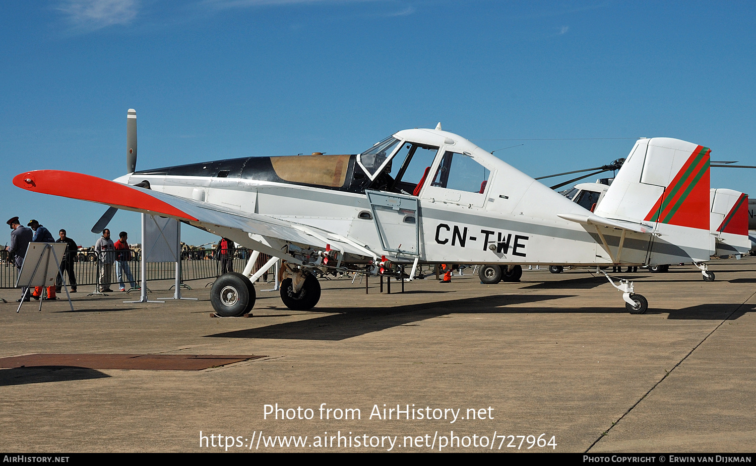 Aircraft Photo of CN-TWE | Ayres S2R-T34 Turbo Thrush | Morocco - Gendarmerie | AirHistory.net #727964