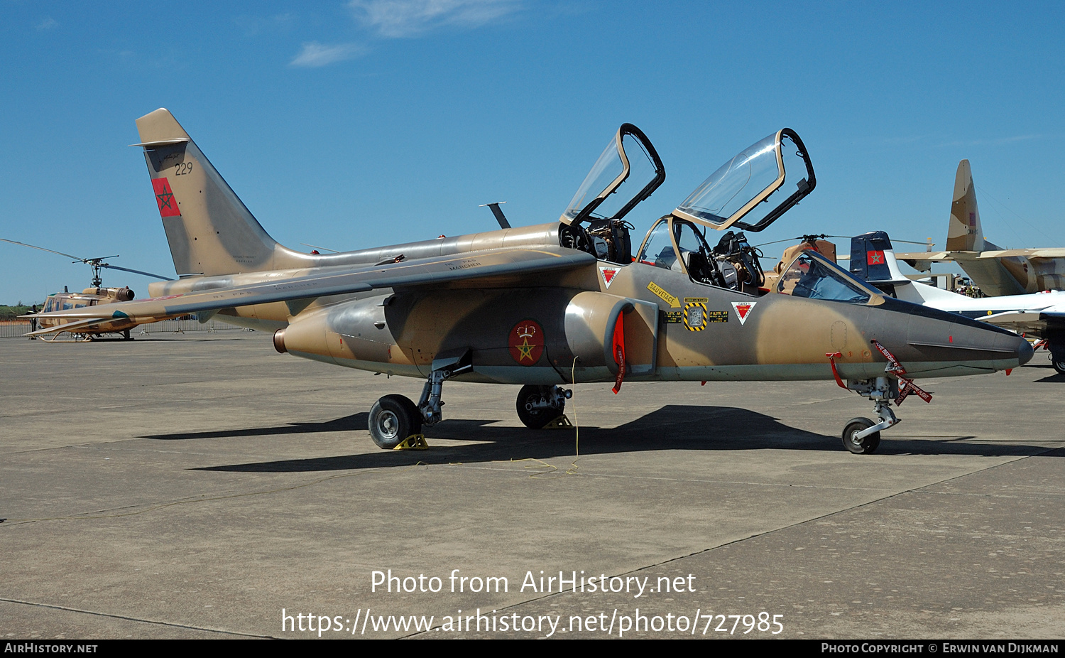 Aircraft Photo of 229 | Dassault-Dornier Alpha Jet H | Morocco - Air Force | AirHistory.net #727985