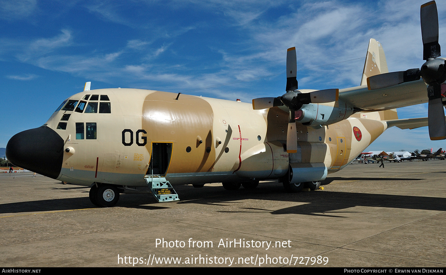 Aircraft Photo of CNA-OG | Lockheed C-130H Hercules | Morocco - Air Force | AirHistory.net #727989