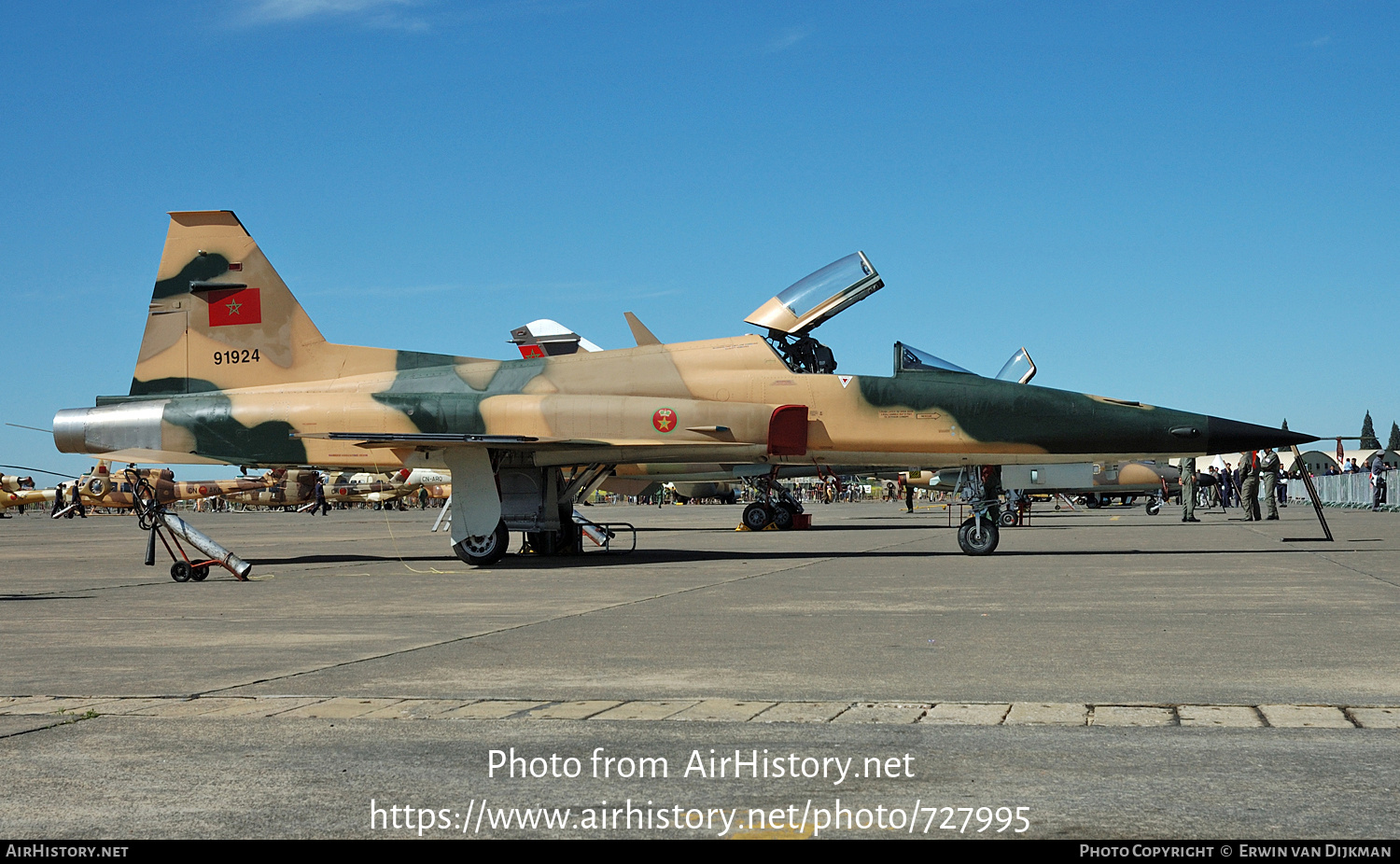 Aircraft Photo of 91924 | Northrop F-5E Tiger II | Morocco - Air Force | AirHistory.net #727995