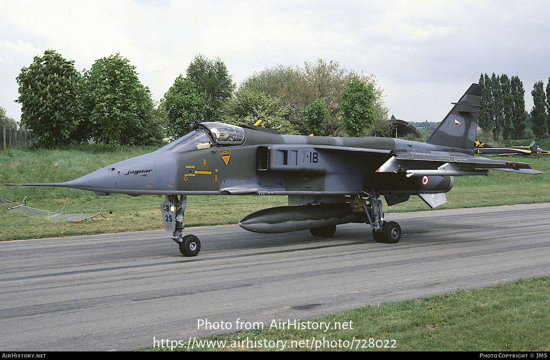 Aircraft Photo of A25 | Sepecat Jaguar A | France - Air Force | AirHistory.net #728022