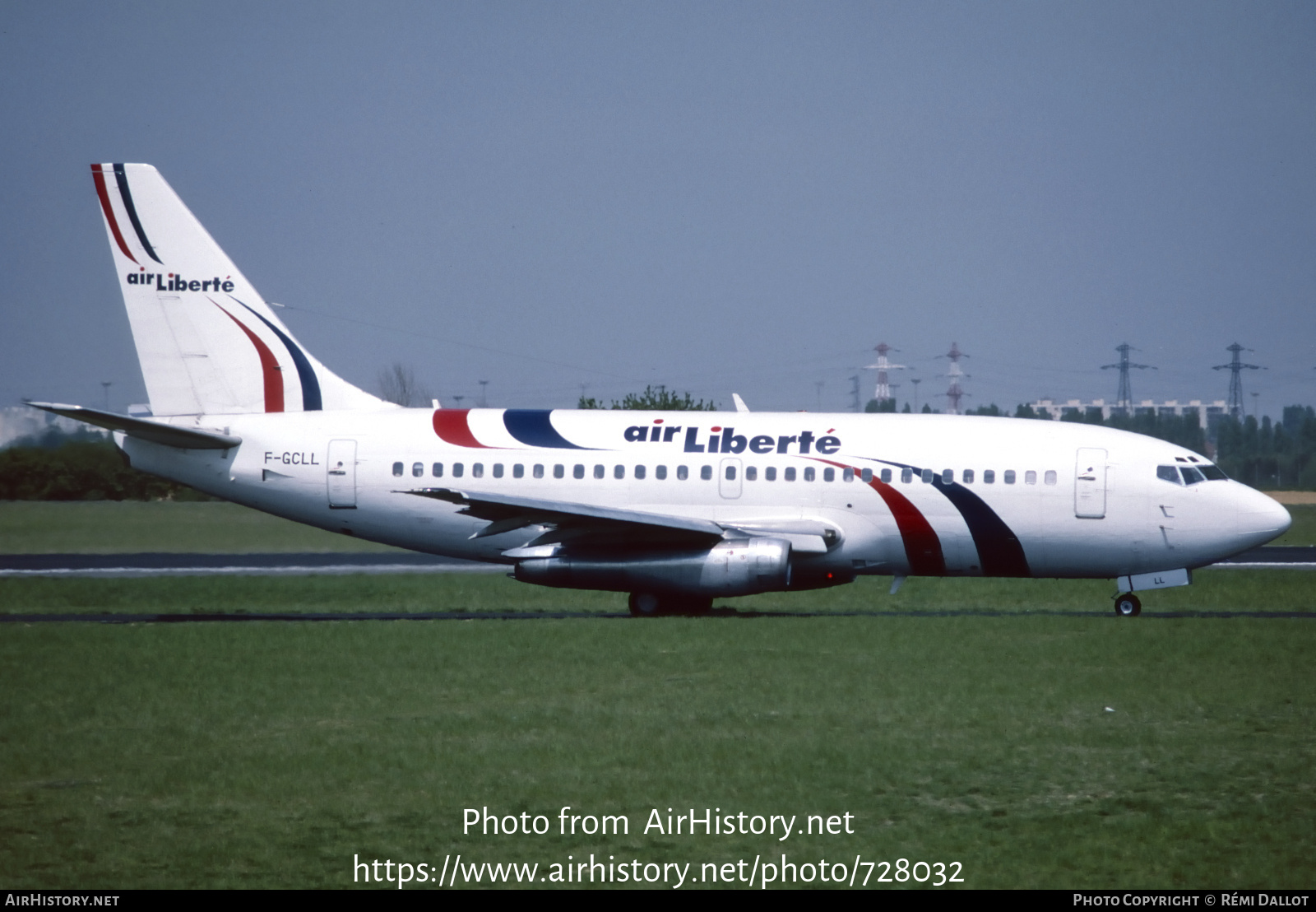 Aircraft Photo of F-GCLL | Boeing 737-222 | Air Liberté | AirHistory.net #728032