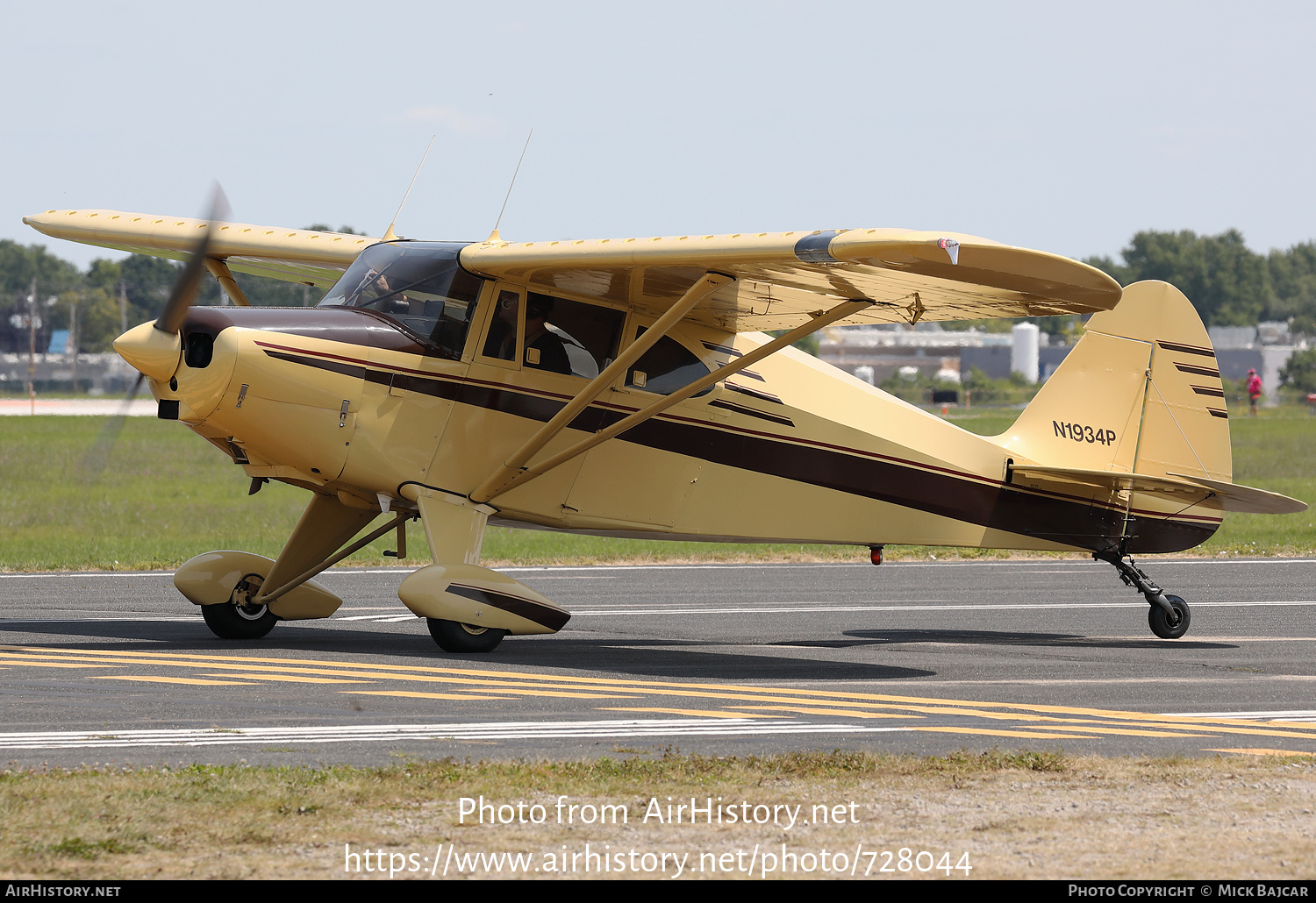 Aircraft Photo of N1934P | Piper PA-22-150 | AirHistory.net #728044