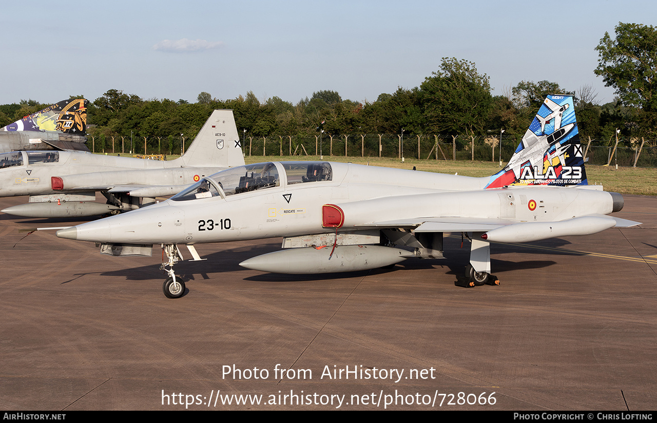 Aircraft Photo of AE.9-17 | Northrop SF-5B(M) Freedom Fighter | Spain - Air Force | AirHistory.net #728066