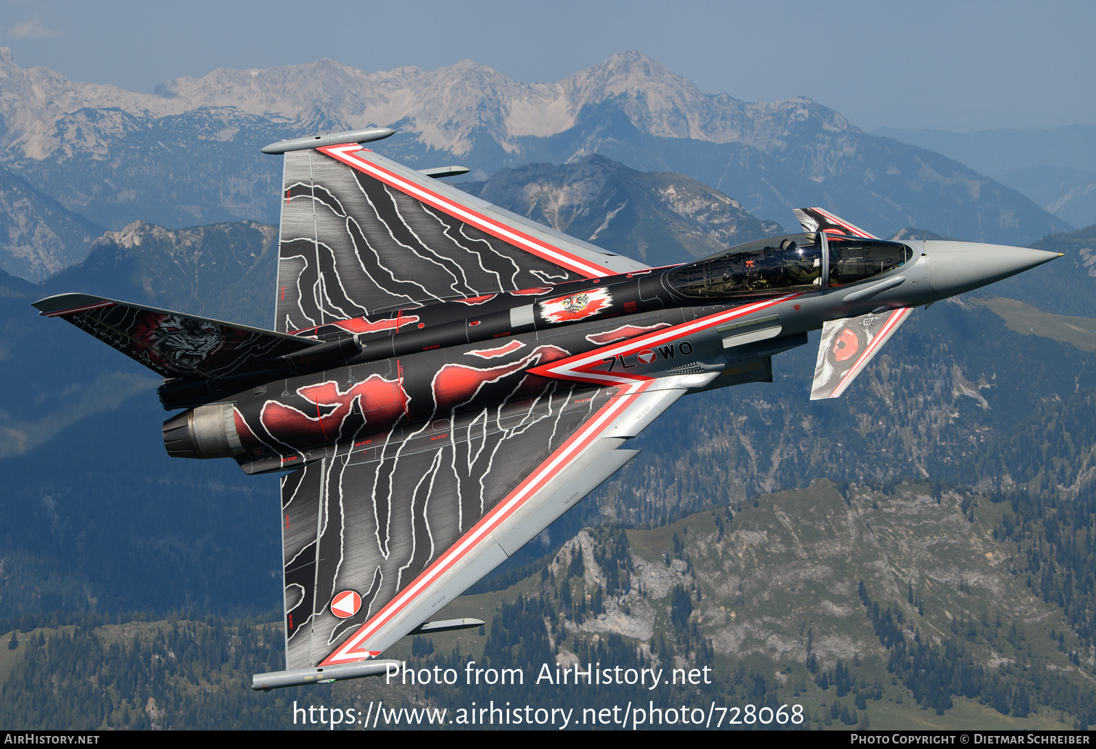 Aircraft Photo of 7L-WO | Eurofighter EF-2000 Typhoon | Austria - Air Force | AirHistory.net #728068