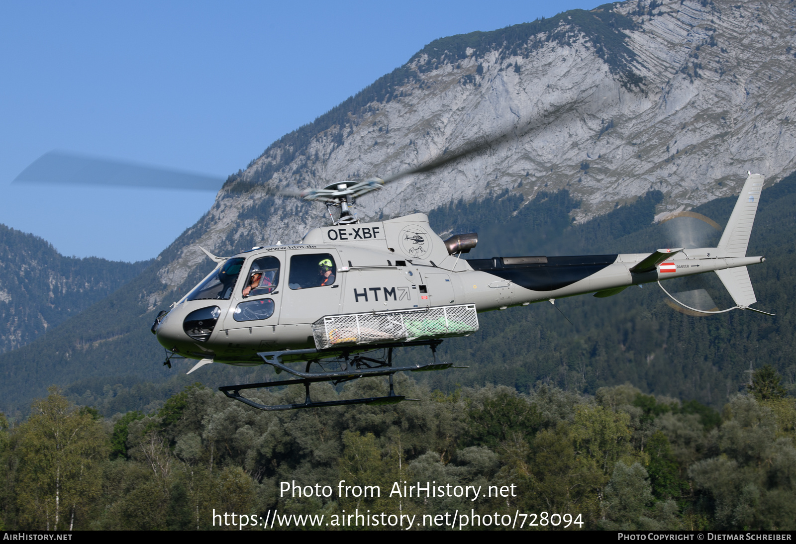 Aircraft Photo of OE-XBF | Aérospatiale AS-350 B3e Ecureuil | HTM - Helicopter Travel Munich | AirHistory.net #728094