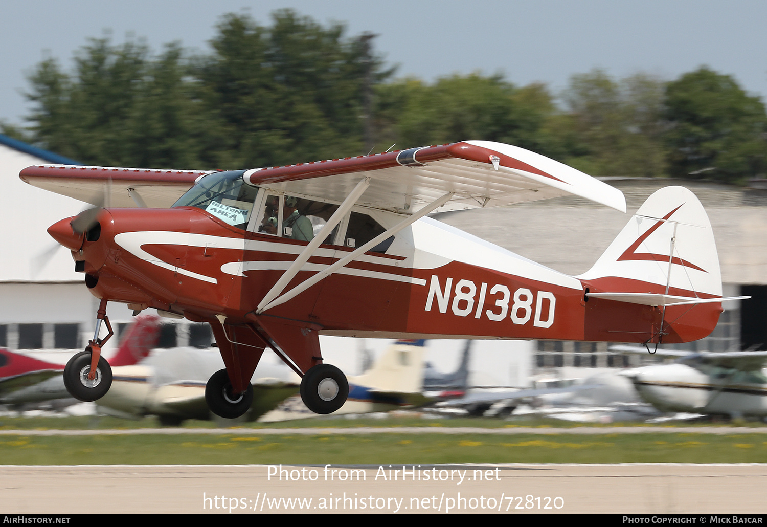 Aircraft Photo of N8138D | Piper PA-22-160 Tri-Pacer | AirHistory.net #728120