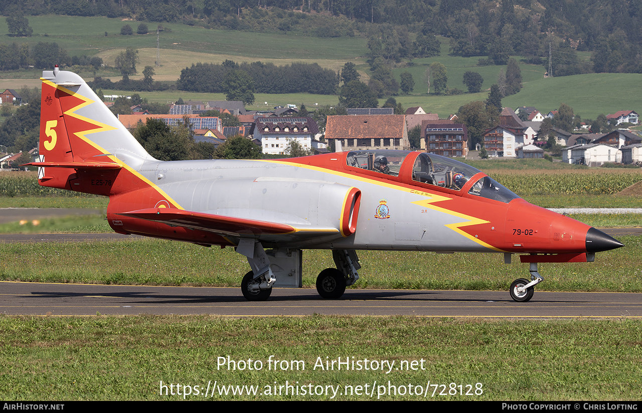 Aircraft Photo of E.25-78 | CASA C101EB Aviojet | Spain - Air Force | AirHistory.net #728128