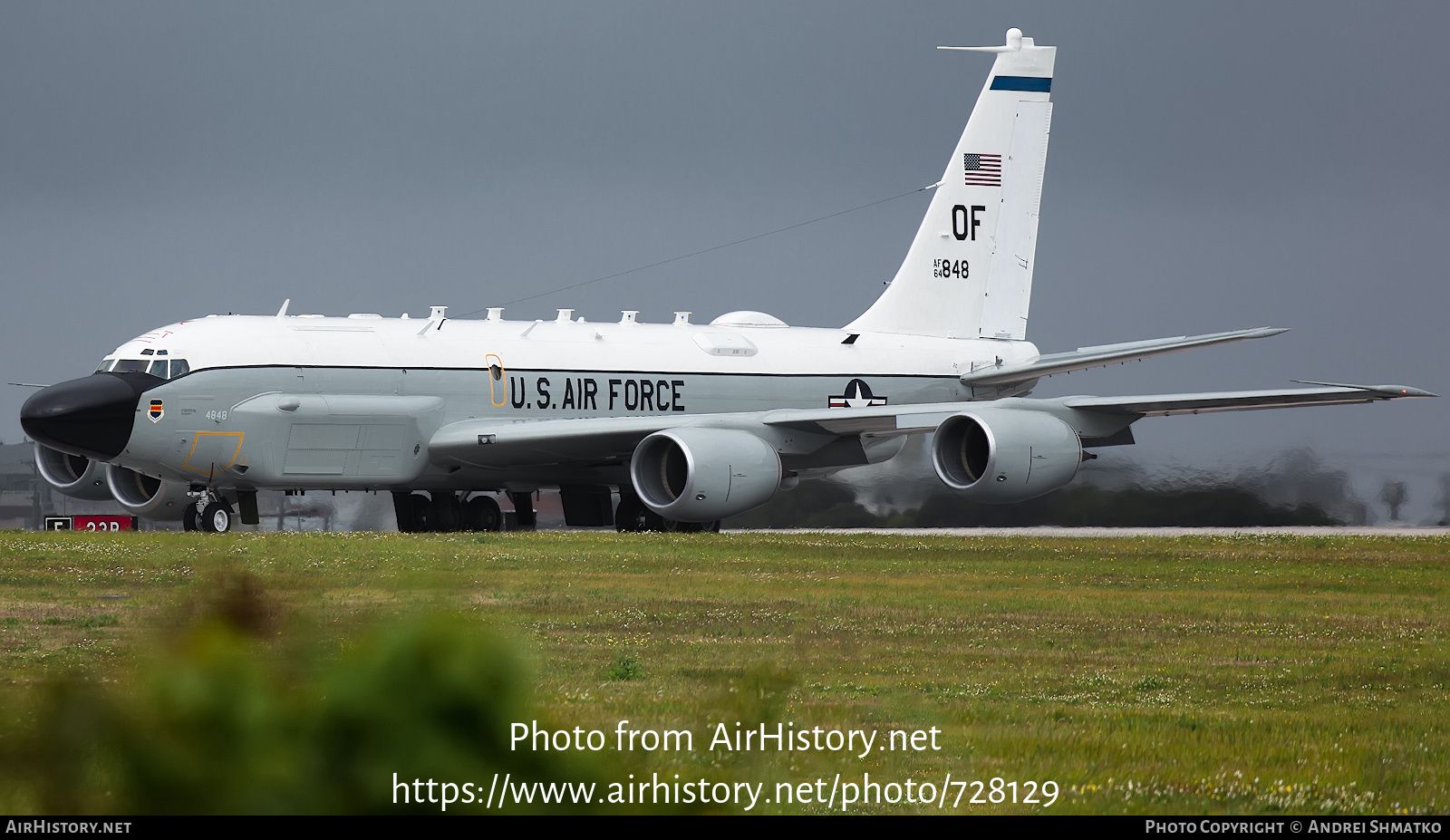 Aircraft Photo of 64-14848 / AF64-848 | Boeing RC-135V | USA - Air Force | AirHistory.net #728129