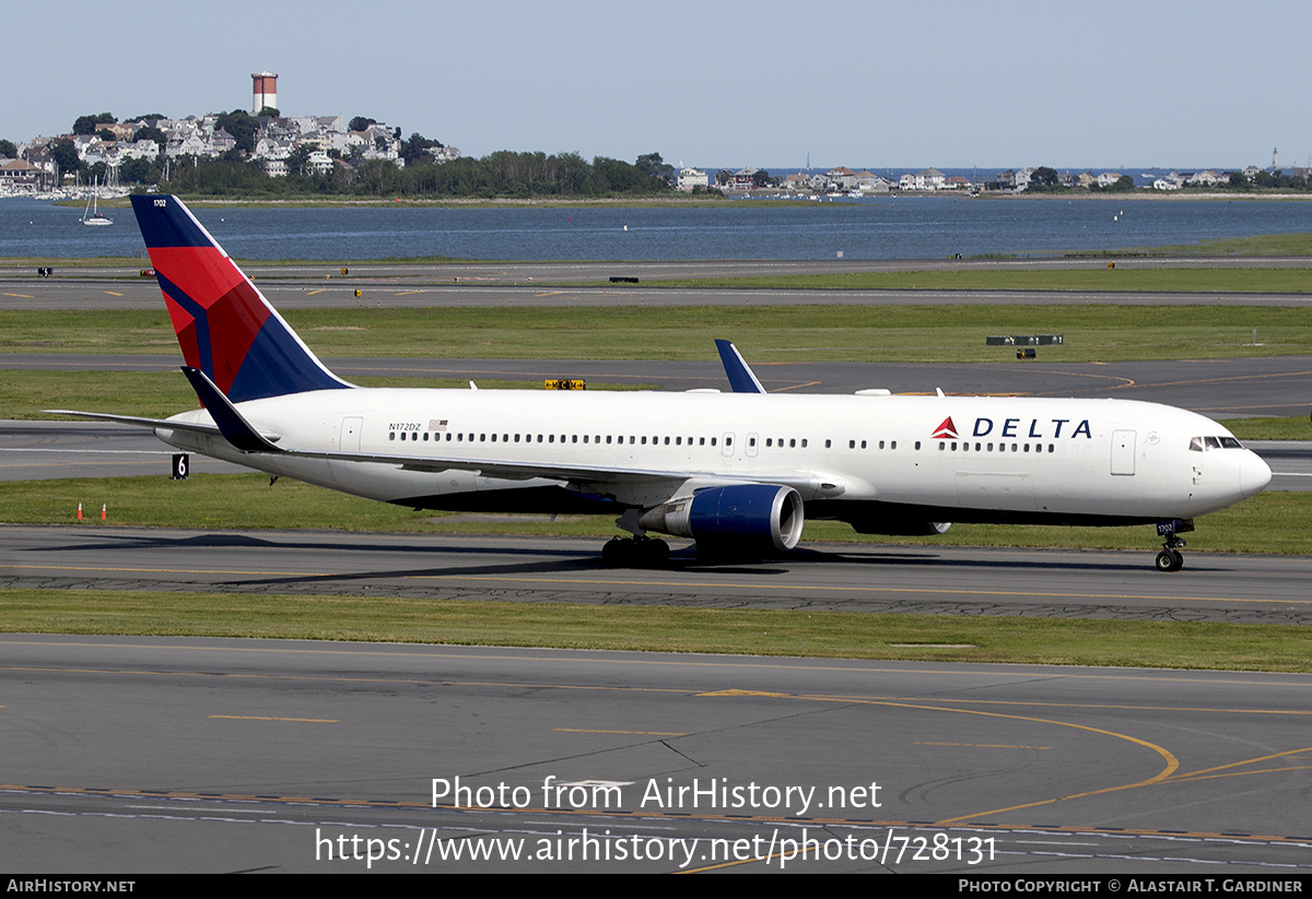 Aircraft Photo of N172DZ | Boeing 767-332/ER | Delta Air Lines | AirHistory.net #728131