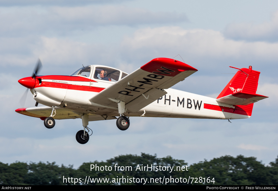 Aircraft Photo of PH-MBW | Fuji FA-200-160 Aero Subaru | Special Air Academy | AirHistory.net #728164