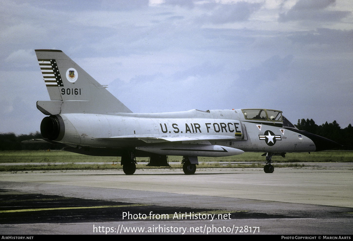 Aircraft Photo of 59-0161 / 90161 | Convair F-106B Delta Dart | USA - Air Force | AirHistory.net #728171