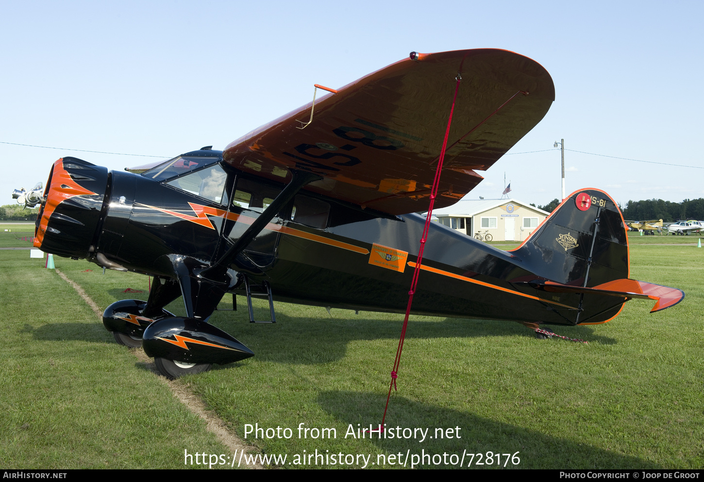 Aircraft Photo of N81E / NS-81 | Stinson SR-8B Reliant | Department of Commerce, Bureau of Air Commerce | AirHistory.net #728176