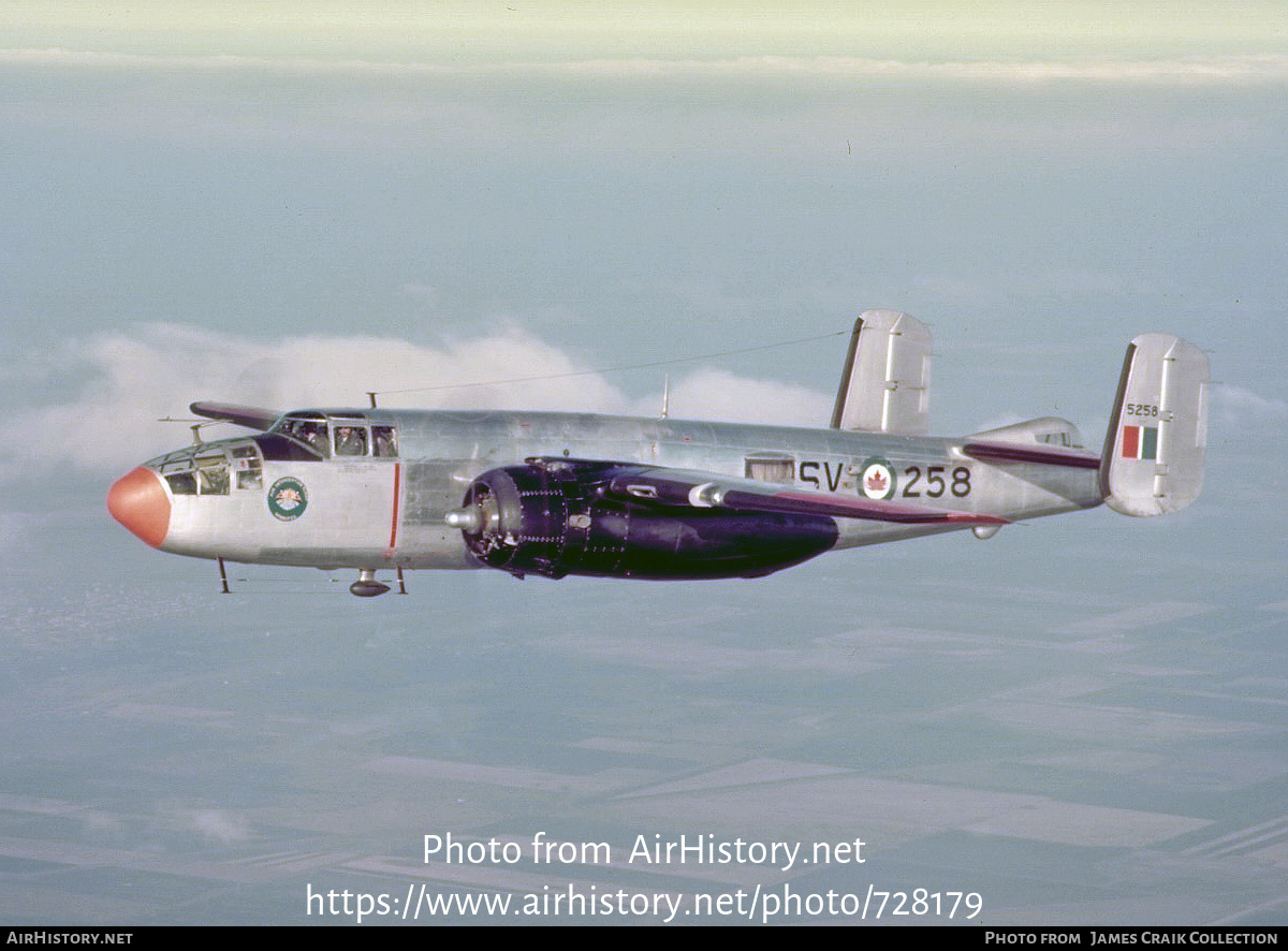 Aircraft Photo of 5258 | North American B-25J Mitchell Mk.3AI | Canada - Air Force | AirHistory.net #728179