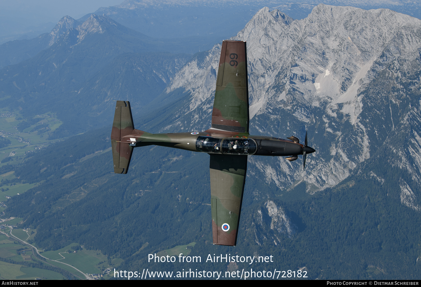 Aircraft Photo of L9-66 | Pilatus PC-9M Hudournik | Slovenia - Air Force | AirHistory.net #728182