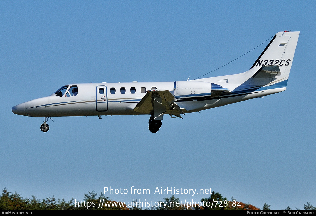 Aircraft Photo of N332CS | Cessna 550 Citation Bravo | AirHistory.net #728184