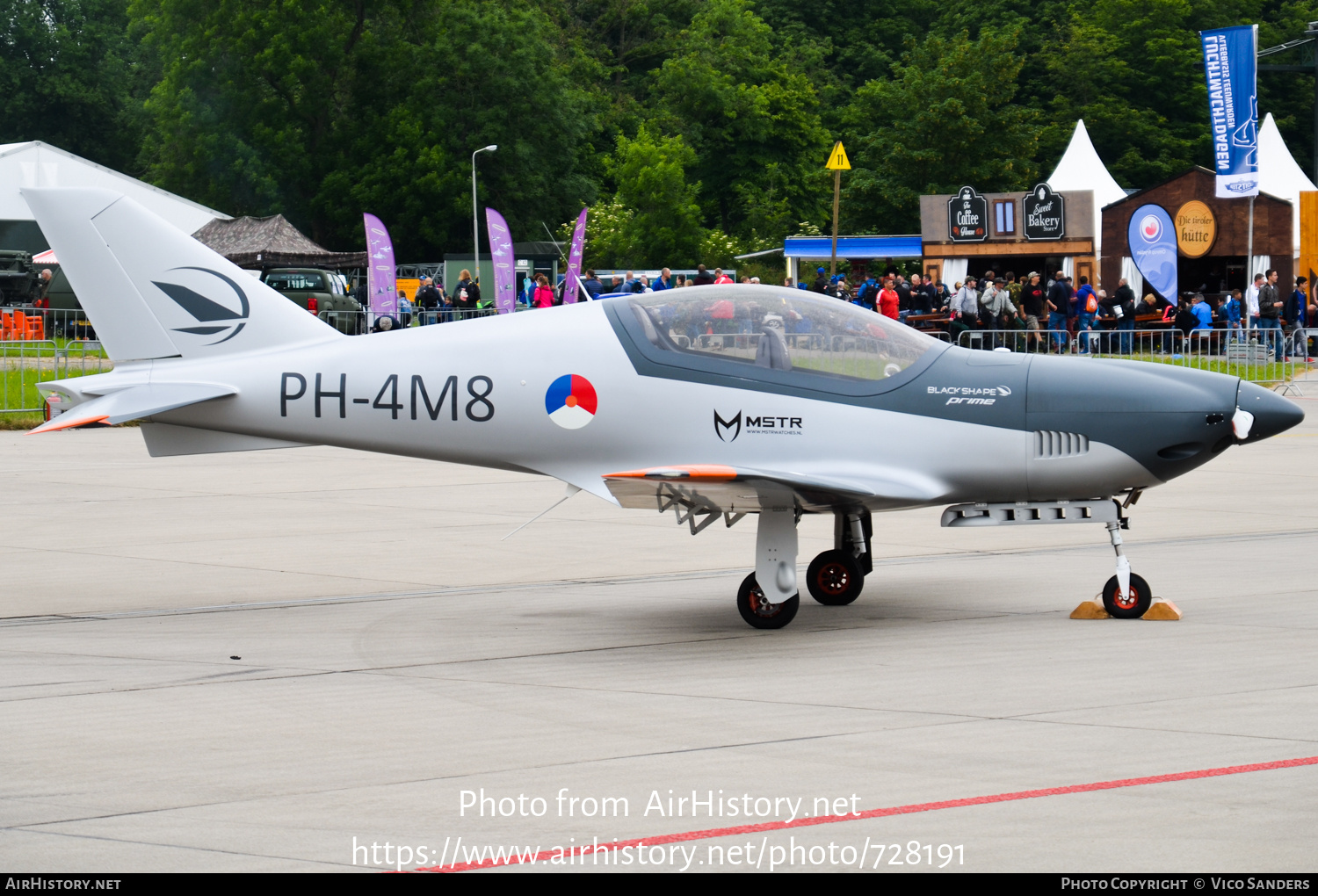 Aircraft Photo of PH-4M8 | Blackshape Prime BS100 | AirHistory.net #728191