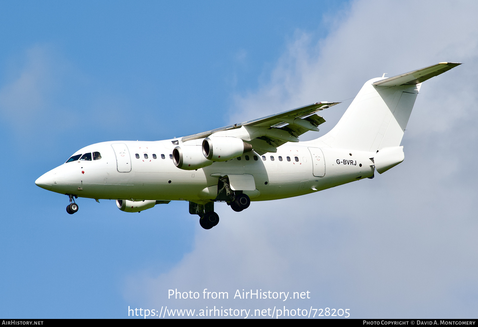 Aircraft Photo of G-BVRJ | British Aerospace Avro 146-RJ70 | AirHistory.net #728205