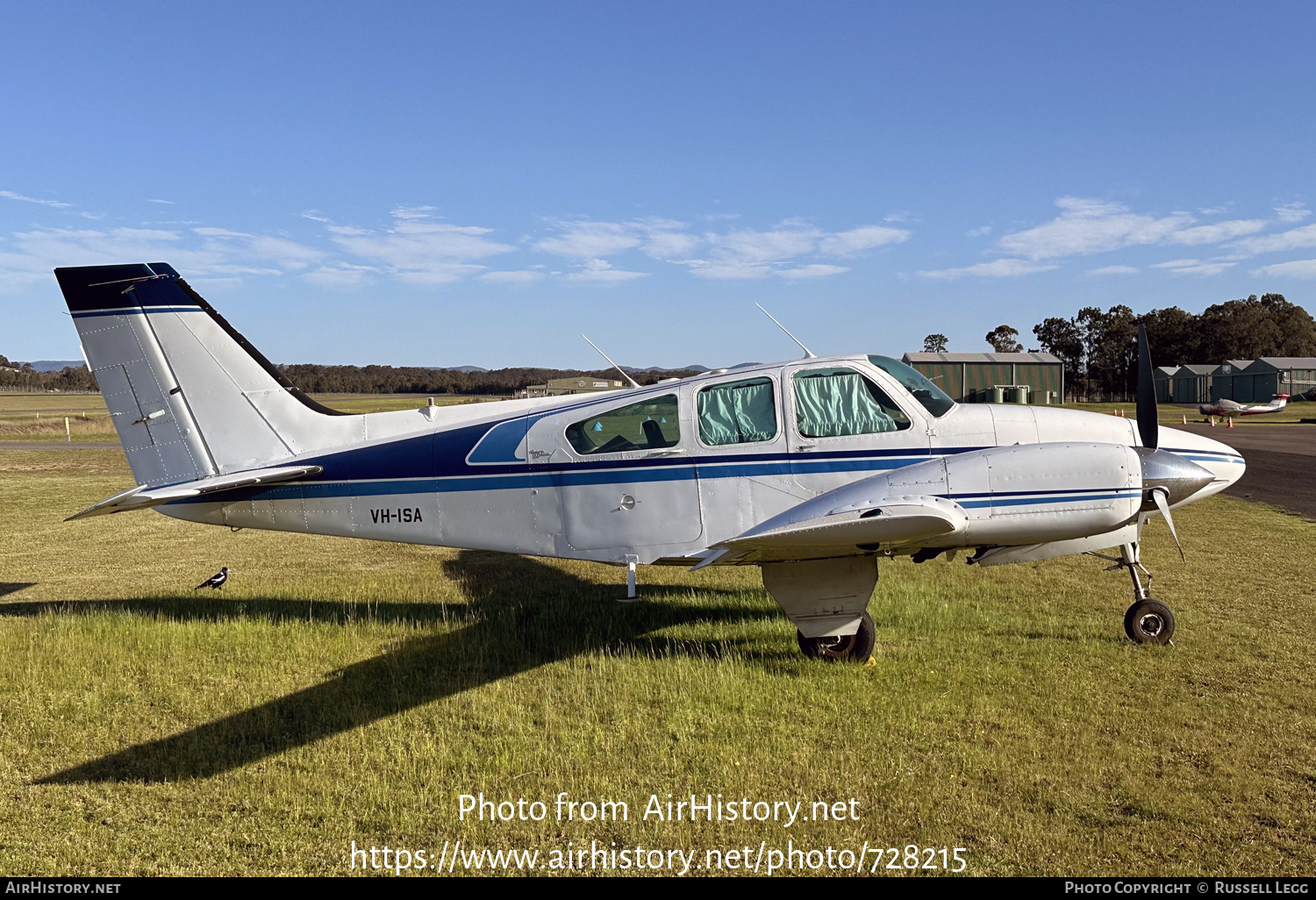 Aircraft Photo of VH-ISA | Beech A55 Baron (95-A55) | AirHistory.net #728215