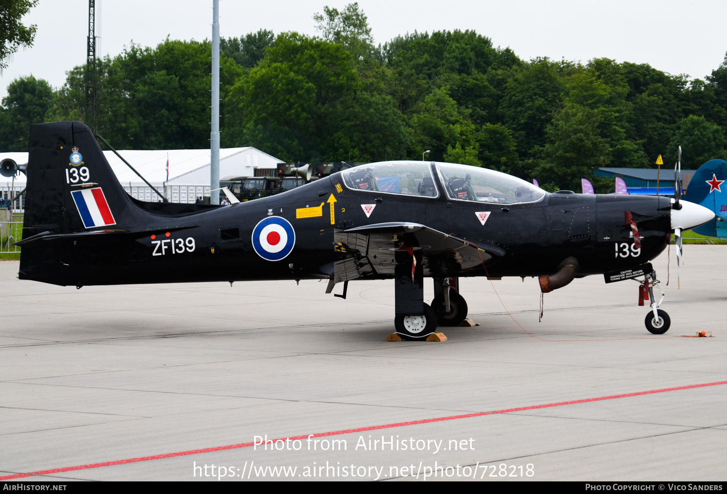 Aircraft Photo of ZF139 | Short S-312 Tucano T1 | UK - Air Force | AirHistory.net #728218