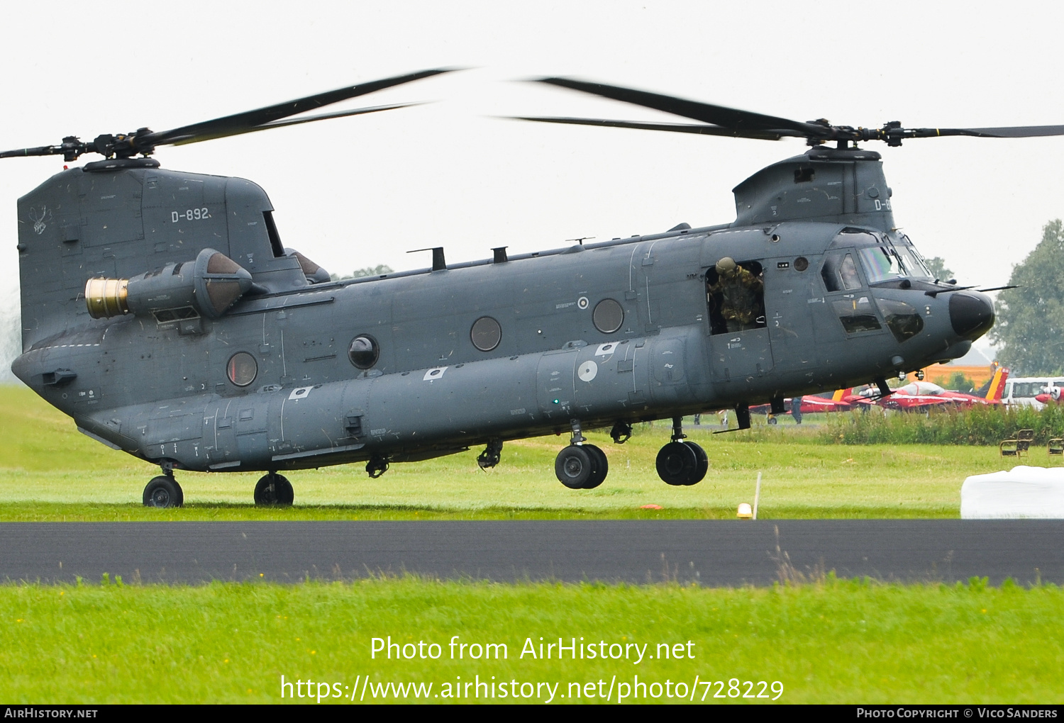 Aircraft Photo of D-892 | Boeing CH-47F Chinook (414) | Netherlands - Air Force | AirHistory.net #728229