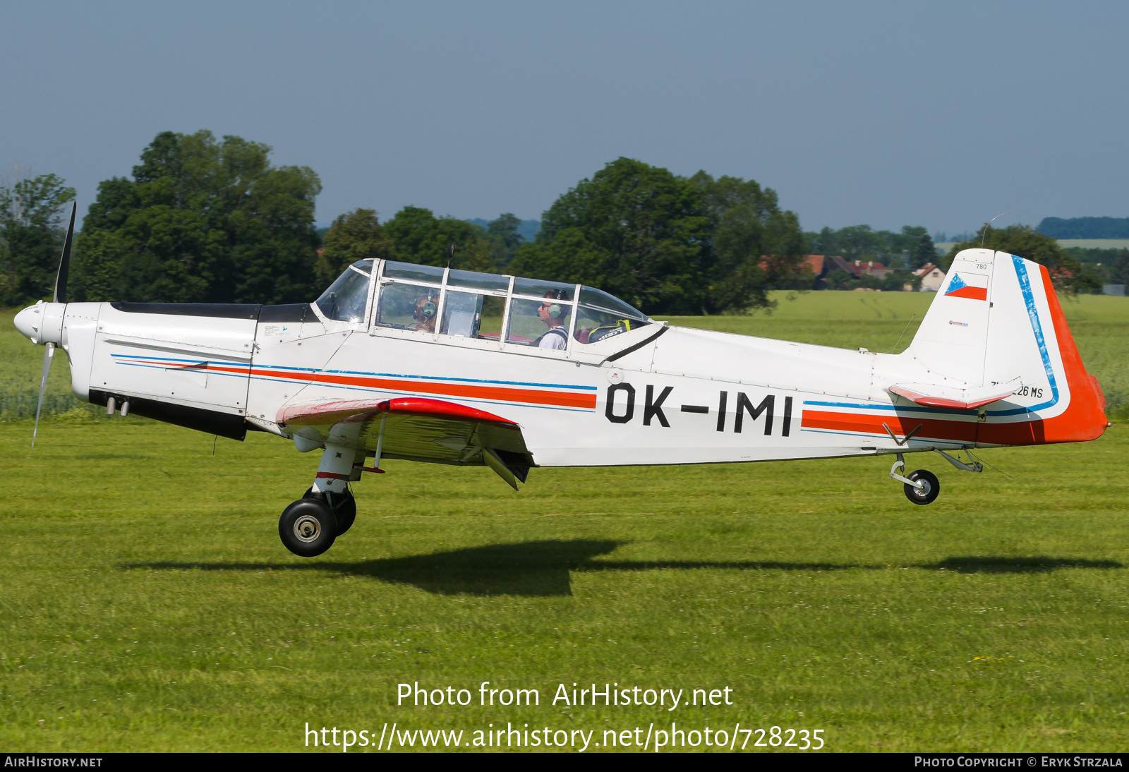 Aircraft Photo of OK-IMI | Zlin Z-226MS Trener | AirHistory.net #728235