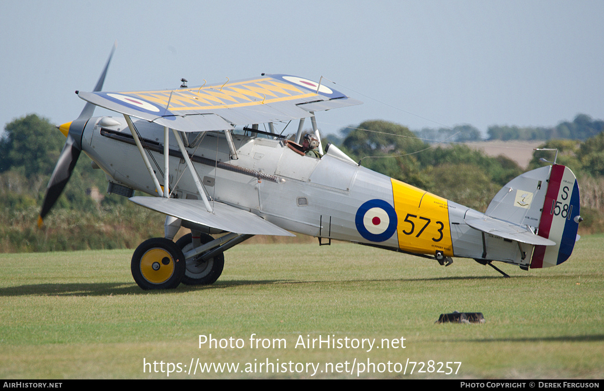 Aircraft Photo of G-BWWK / S1581 | Hawker Nimrod Mk1 | UK - Navy | AirHistory.net #728257