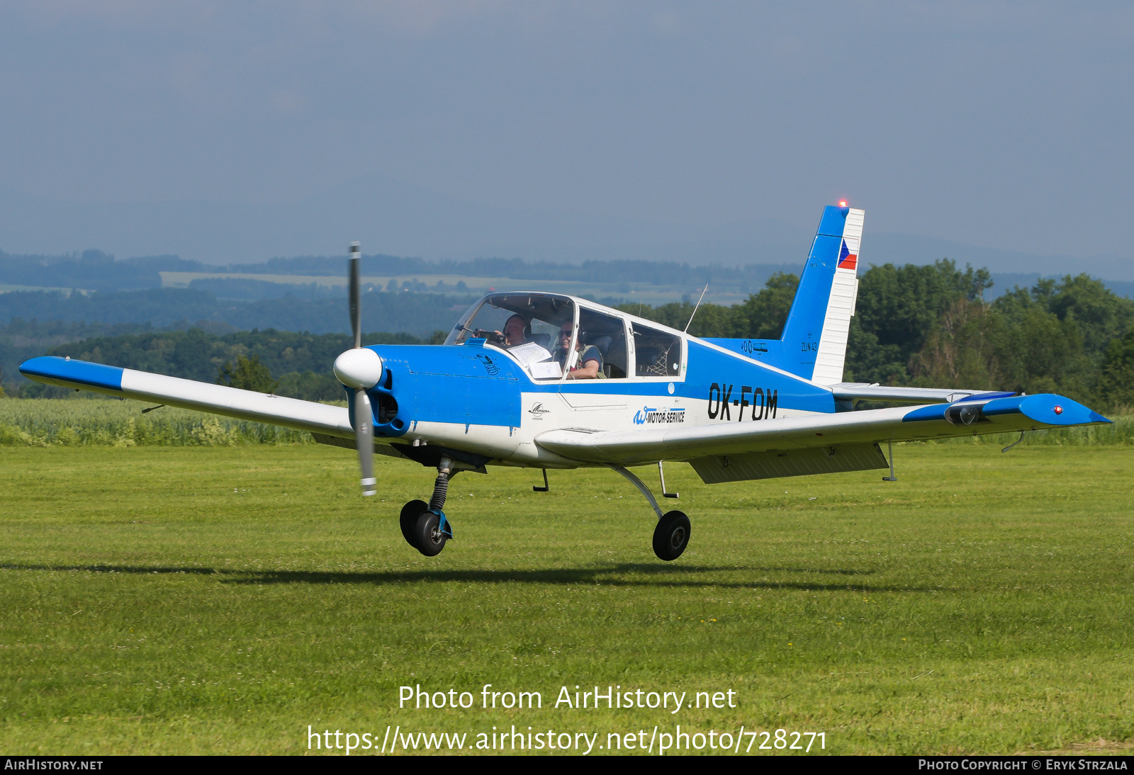 Aircraft Photo of OK-FOM | Zlin Z-43 | AirHistory.net #728271