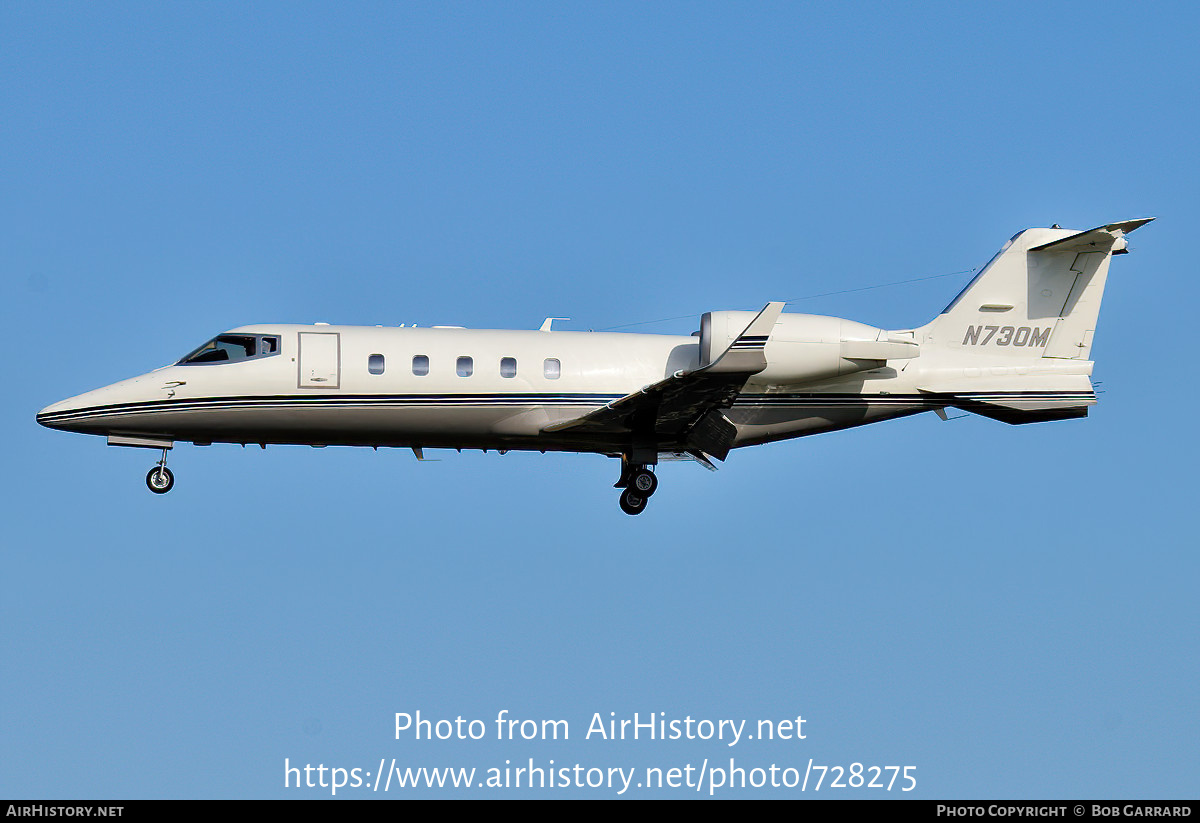 Aircraft Photo of N730M | Learjet 60 | AirHistory.net #728275