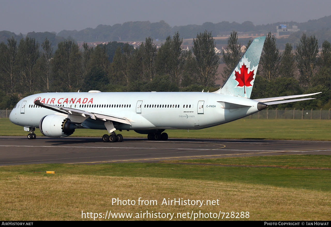 Aircraft Photo of C-FNOH | Boeing 787-9 Dreamliner | Air Canada | AirHistory.net #728288