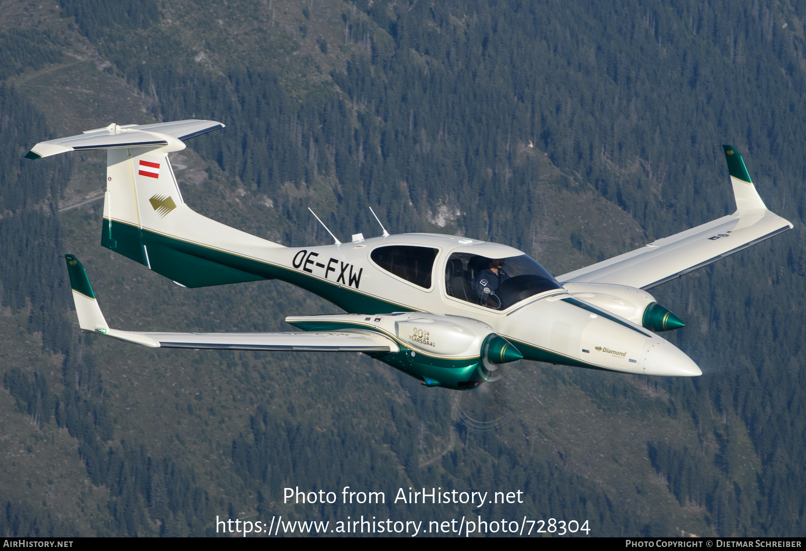 Aircraft Photo of OE-FXW | Diamond DA42 NG Twin Star | AirHistory.net #728304