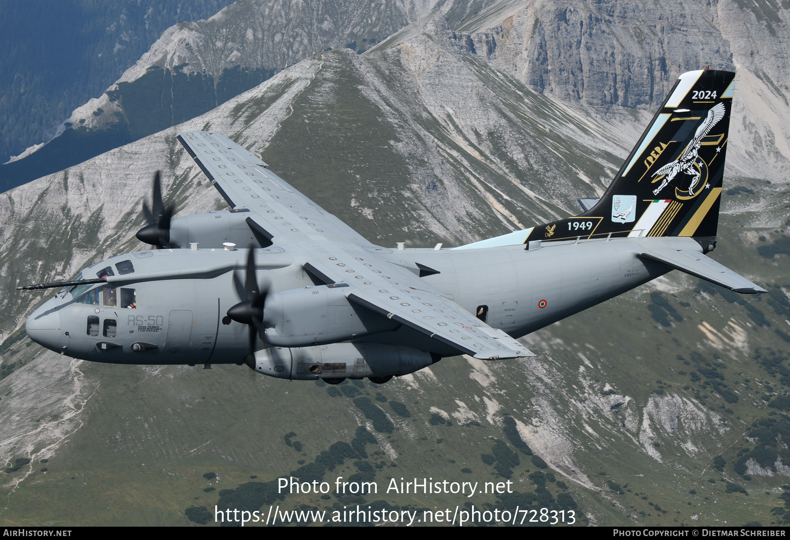 Aircraft Photo of CSX62219 | Alenia C-27J Spartan | Italy - Air Force | AirHistory.net #728313