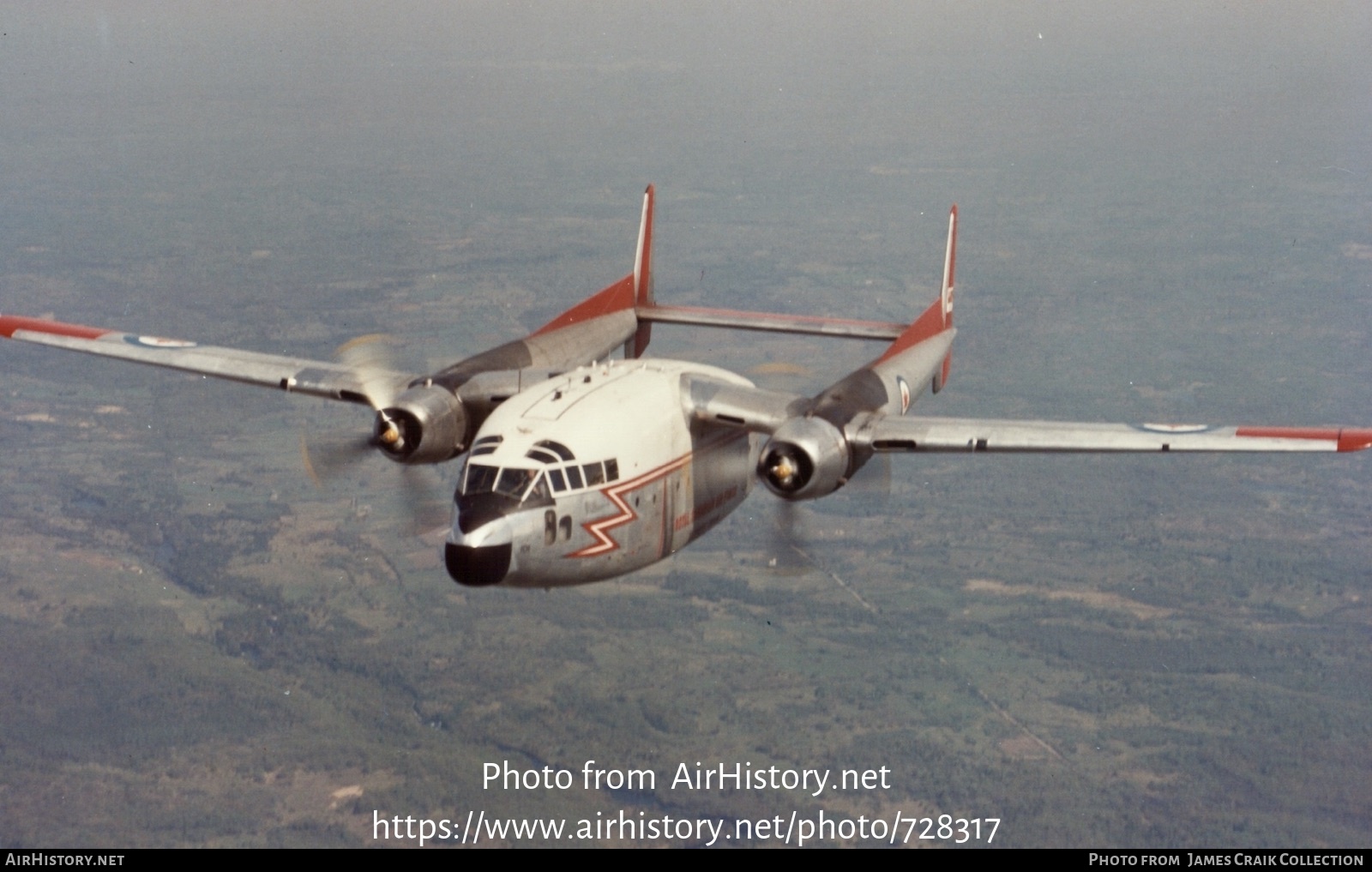 Aircraft Photo of 22104 | Fairchild C-119... Flying Boxcar | Canada - Air Force | AirHistory.net #728317