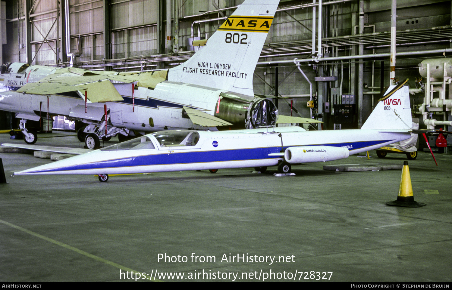 Aircraft Photo of N805NA | Ames-Dryden AD-1 Swingwing | NASA - National Aeronautics and Space Administration | AirHistory.net #728327