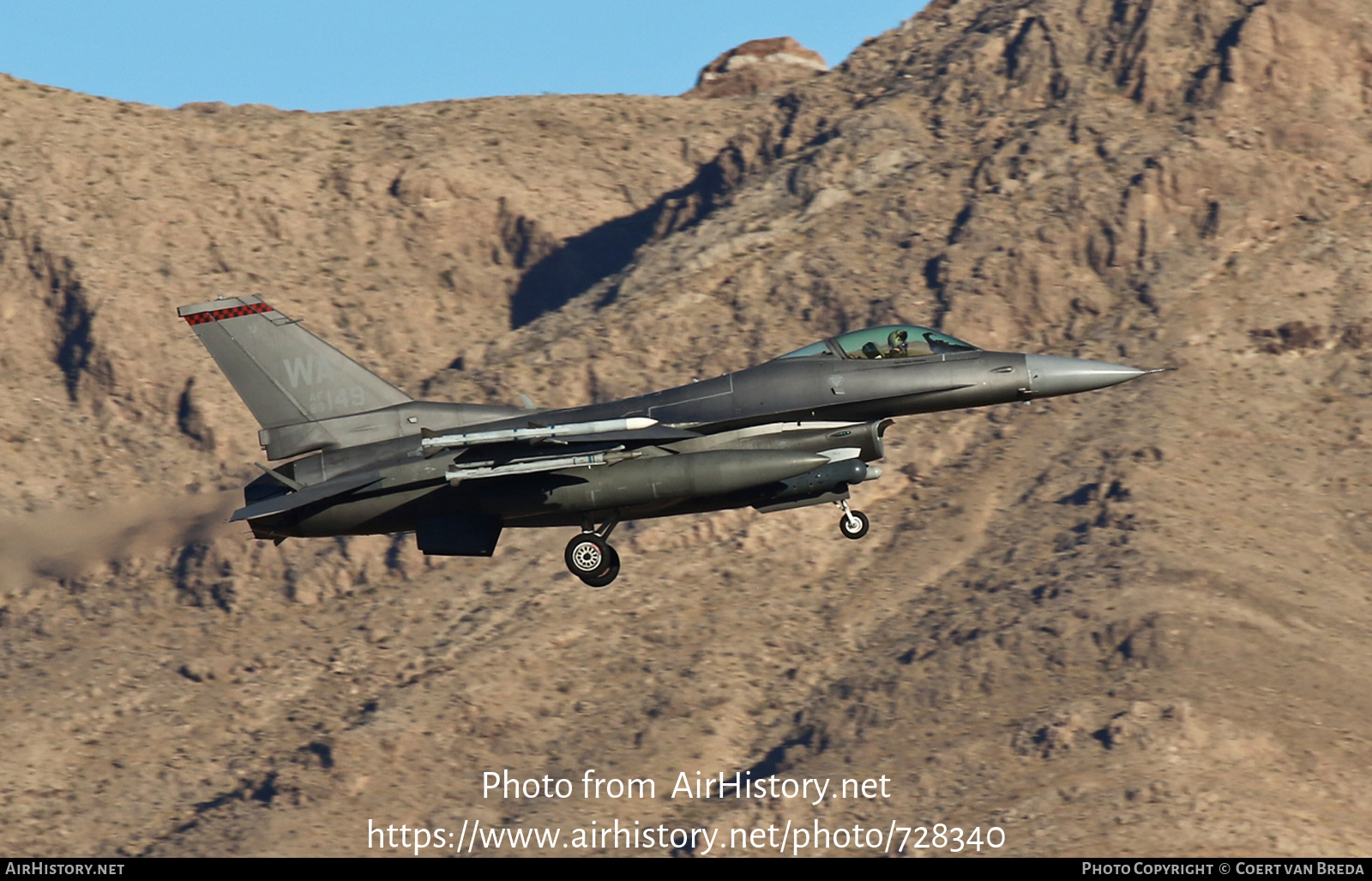 Aircraft Photo of 89-2149 / AF89-149 | Lockheed F-16CM Fighting Falcon | USA - Air Force | AirHistory.net #728340