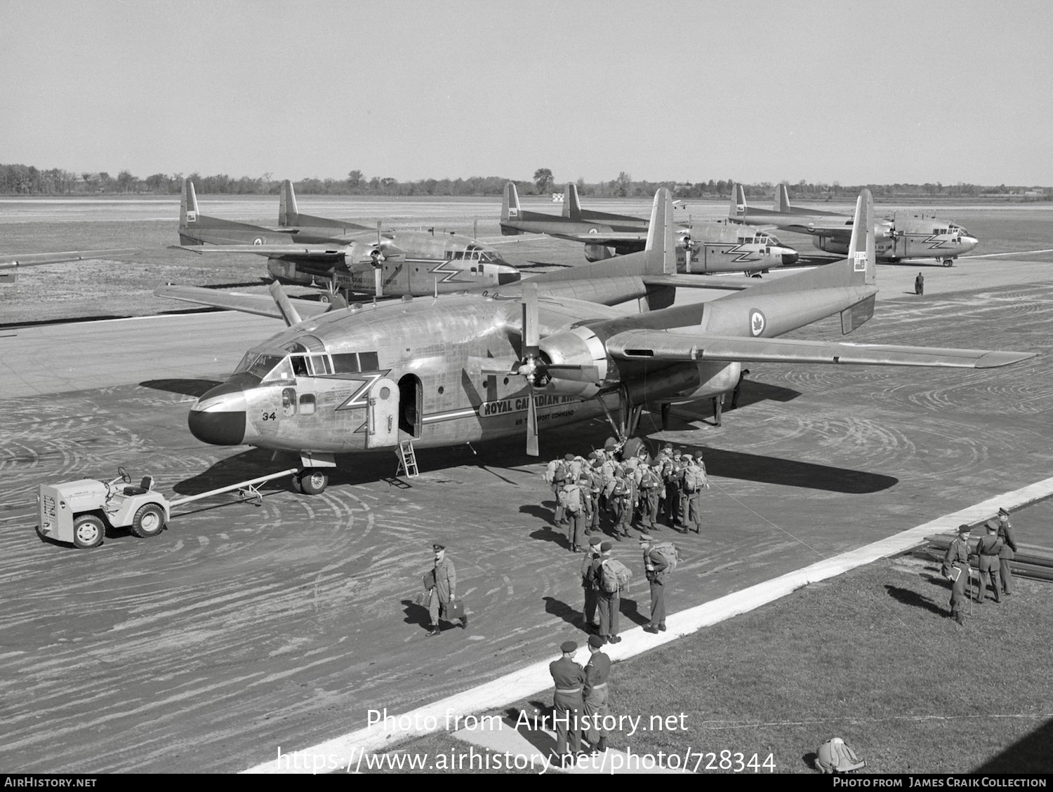 Aircraft Photo of 22134 | Fairchild C-119G Flying Boxcar | Canada - Air Force | AirHistory.net #728344