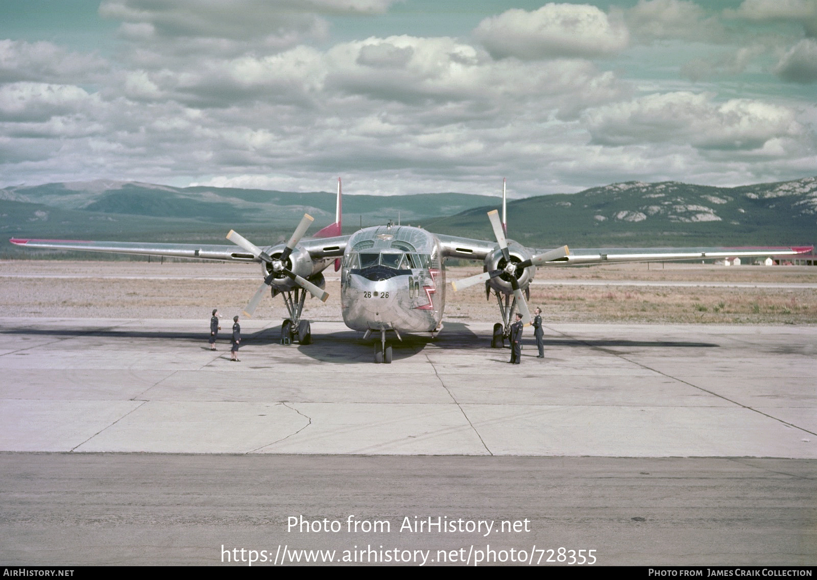 Aircraft Photo of 22126 | Fairchild C-119... Flying Boxcar | Canada - Air Force | AirHistory.net #728355