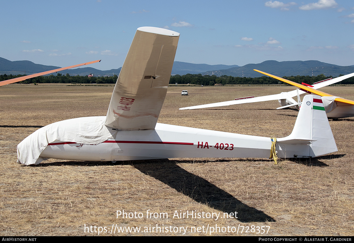 Aircraft Photo of HA-4023 | Scheibe SF-27A | AirHistory.net #728357