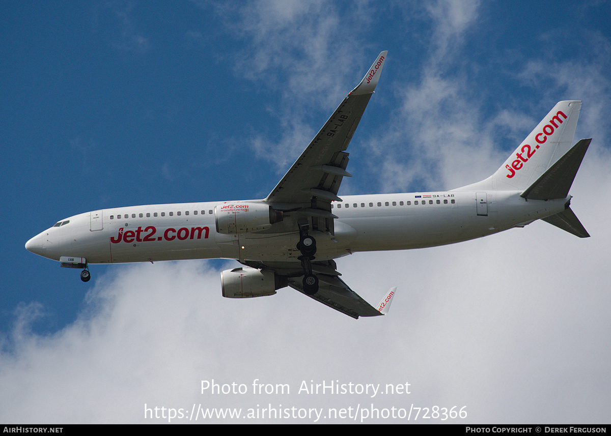 Aircraft Photo of 9A-LAB | Boeing 737-8K5 | Jet2 | AirHistory.net #728366