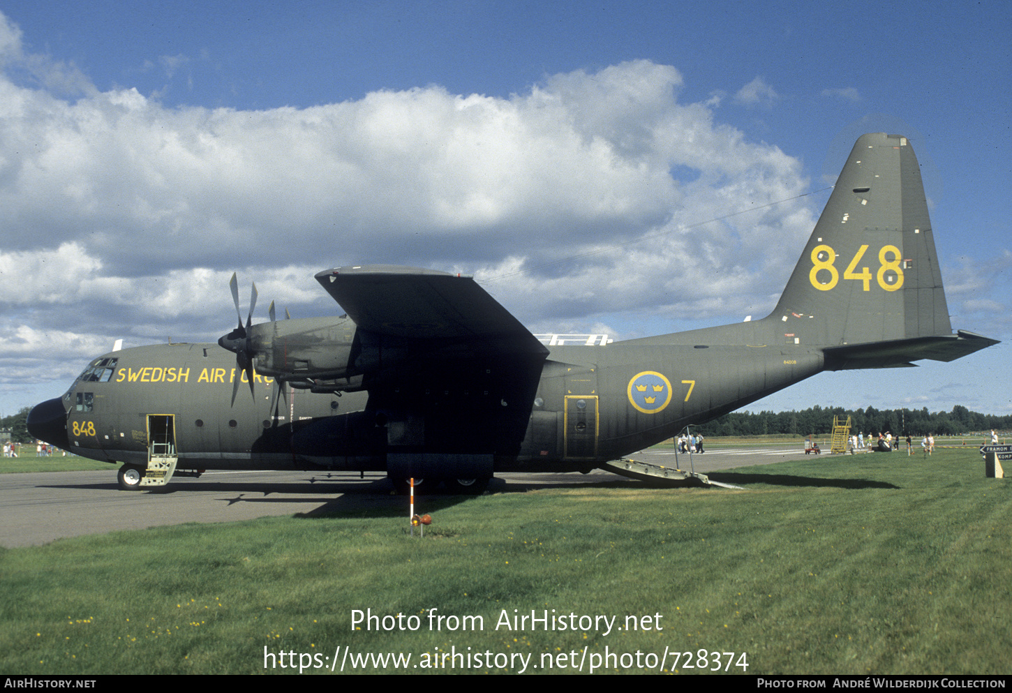 Aircraft Photo of 84008 | Lockheed Tp84 Hercules | Sweden - Air Force | AirHistory.net #728374