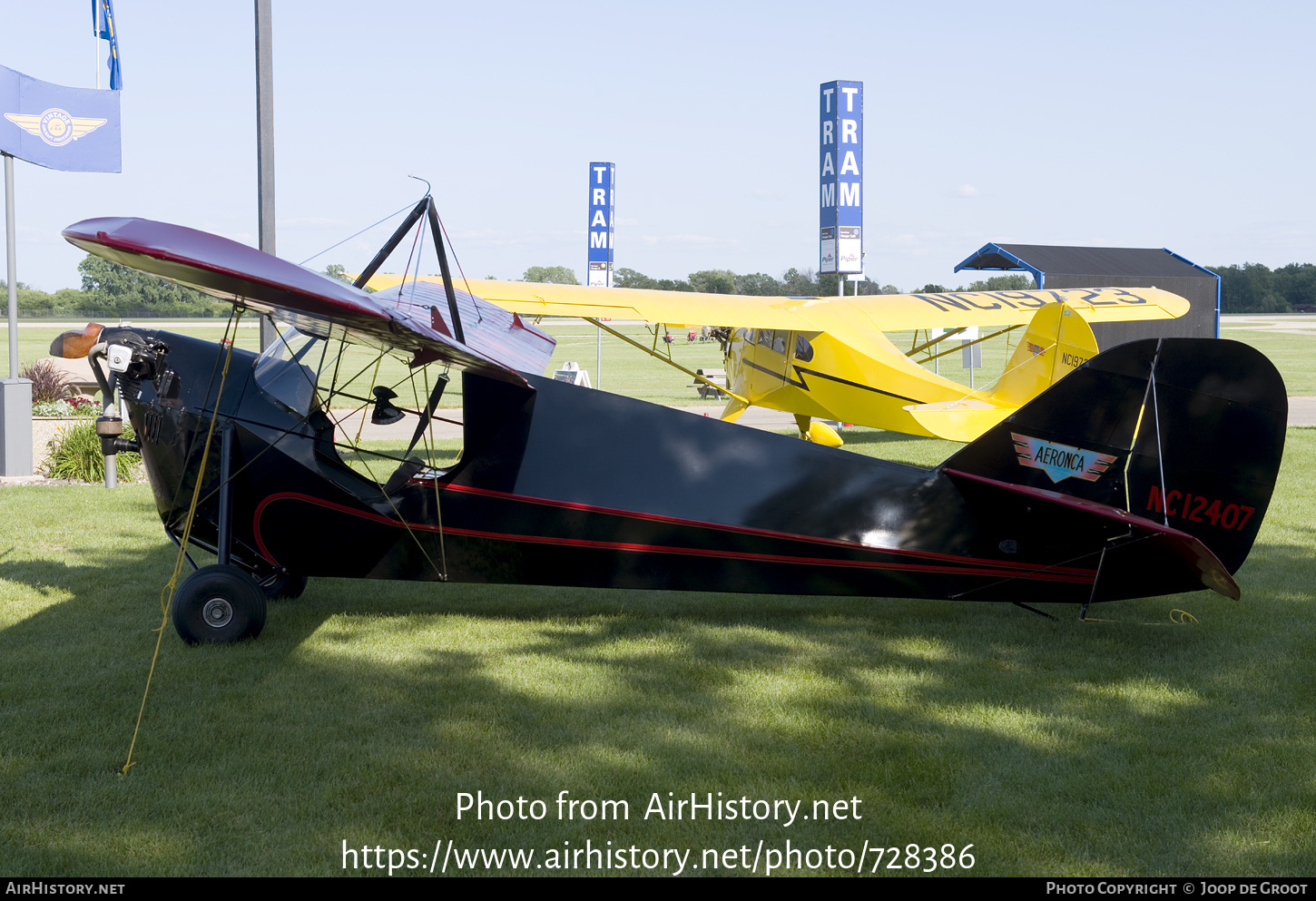 Aircraft Photo of N12407 / NC12407 | Aeronca C-3 Collegian | AirHistory.net #728386