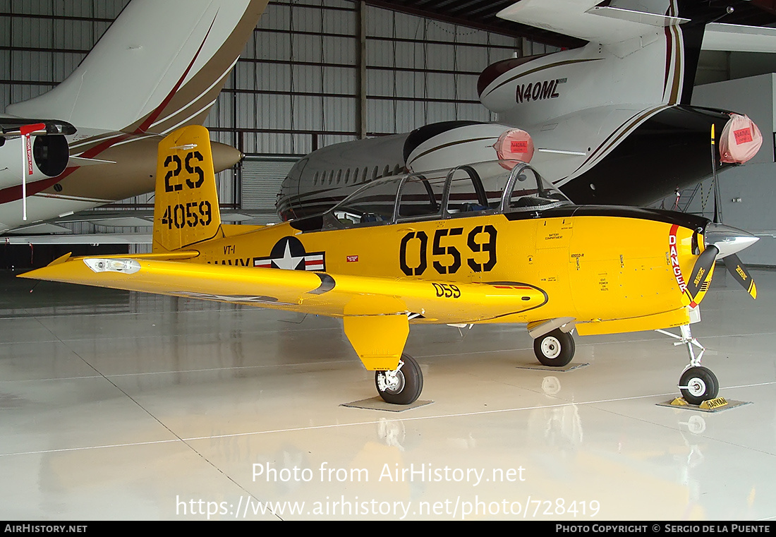 Aircraft Photo of N4738C | Beech D45 Mentor | USA - Navy | AirHistory.net #728419