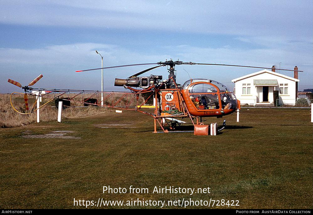 Aircraft Photo of ZK-HDX / DX | Aerospatiale SA-315B Lama | AirHistory.net #728422